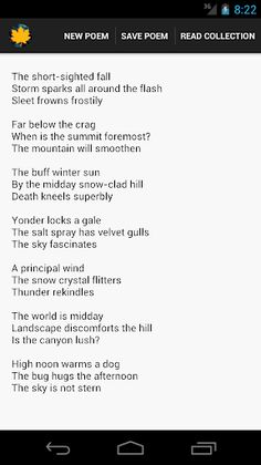 Haiku Generator - Screenshot 2