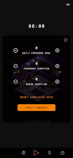 Pomodoro Shell - Screenshot 2