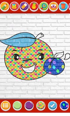 coloring fresh fruit - Screenshot 2