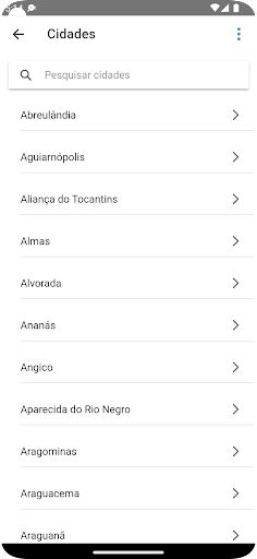 Quiz Estado de Tocantins - Screenshot 3