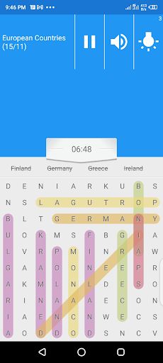 Word Search Puzzle - Screenshot 4