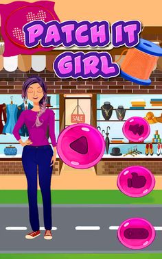 Little Fashion Girls Patch It - Screenshot 1