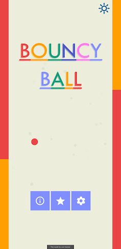 Bouncy Ball - Screenshot 1