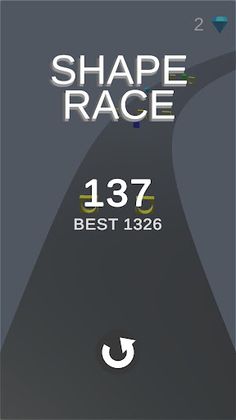 Shape Race 3D Offline game - Screenshot 2