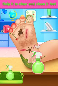 Nail & Foot Doctor Clinic Game - Screenshot 2