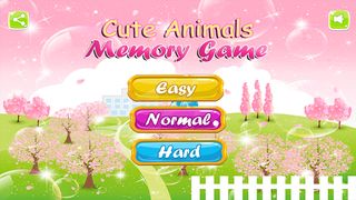 Cute Animals Memory Game - Screenshot 1