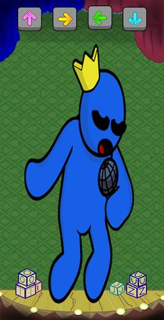 Rainbow friends fnf mod - Screenshot 1