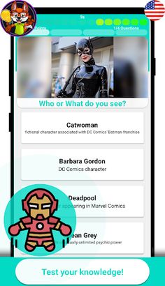 Comic Quiz - Screenshot 2