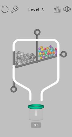 Balls in Cup game - Screenshot 4