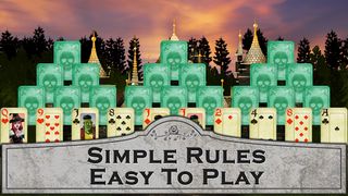 Halloween Tri-peaks Solitaire - Screenshot 1