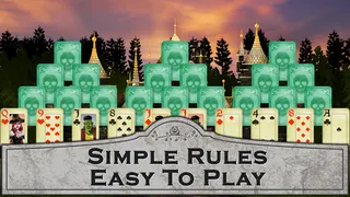 Halloween Tri-peaks Solitaire - Screenshot 1