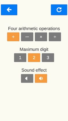1 Minute Mental Arithmetic - Screenshot 2