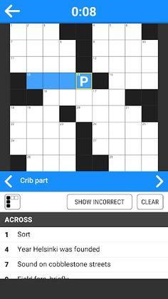Crossword Puzzle - Screenshot 4