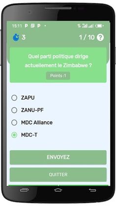 Quiz Zimbabwe - Screenshot 3