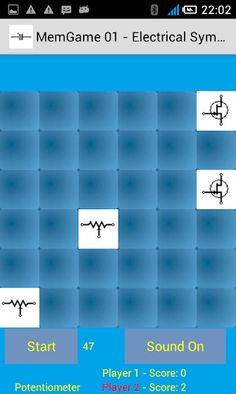 MemGame 01 - Electrical symbol - Screenshot 3