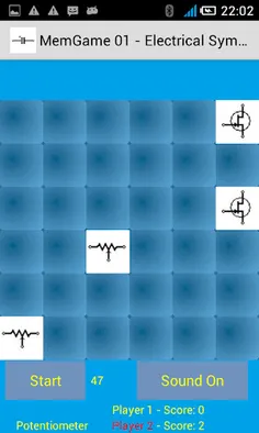 MemGame 01 - Electrical symbol - Screenshot 3