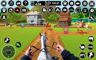Horse Cart Taxi Transport Game - Screenshot 2