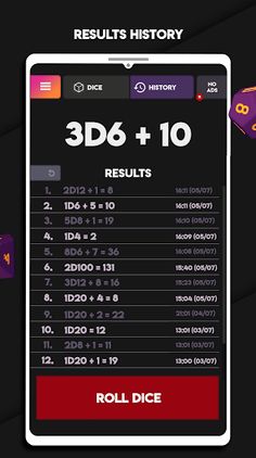 Rolld Virtual Dice - Screenshot 4