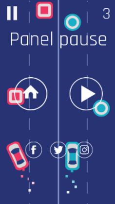 two cars super cool neon - Screenshot 3