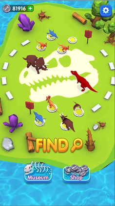 Dino Arena - Screenshot 1