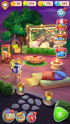 Merge Craze: Merge & Design - Screenshot 1