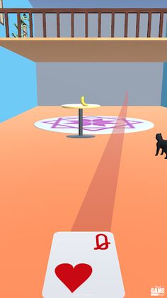 Card Throw Challenge - Screenshot 1