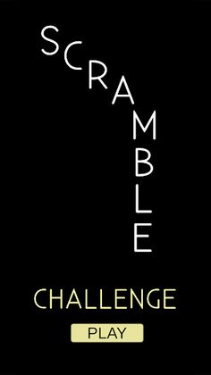 Scramble Challenge - Screenshot 1