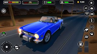 Long Road Trip Car Driving 23 - Screenshot 1