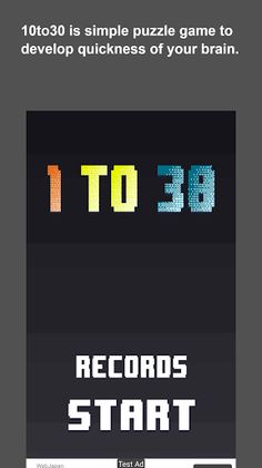 1to30 - Screenshot 1