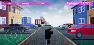 Vax Runner - Screenshot 1