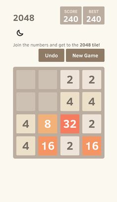 2048 Game- Simple and easy to - Screenshot 1