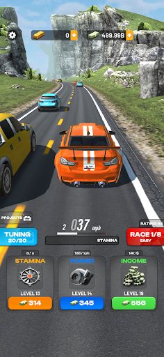 Highway Overtake - Car Racing - Screenshot 2