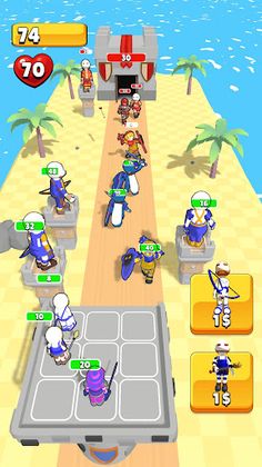 Merge Fighters: Castle Defense - Screenshot 2