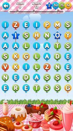 Word Burst: Garden Party - Screenshot 2