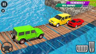 Prado Car Vs Log Bridge - Screenshot 3