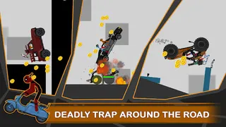 Stickman Race Destruction 2 - Screenshot 2