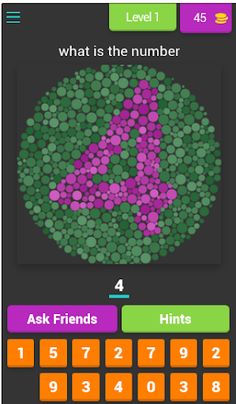 Color Blindness Test - Screenshot 1