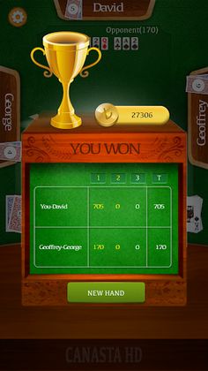 Canasta HD - Rummy Card Game - Screenshot 3
