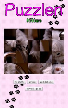 Puzzlen : Kitten - Screenshot 3