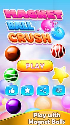 Magnetic Balls Crush Match 3 - Screenshot 4