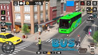 Modern Bus Driving Games 2023 - Screenshot 2
