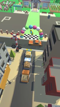 Traffic crossing 3D - Screenshot 2