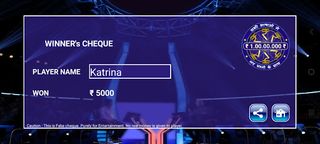 KBC Quiz Game - Screenshot 3