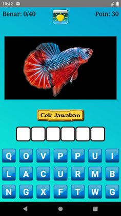 Tebak Nama Ikan - Screenshot 3