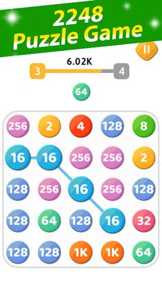 2248 Number Link Puzzle Game - Screenshot 3
