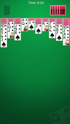 Spider Solitaire - Screenshot 1