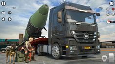 Army Truck Soldier Transport - Screenshot 3