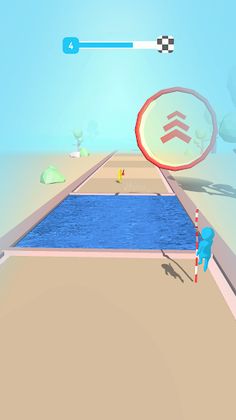 Pole Race 3D - Screenshot 1