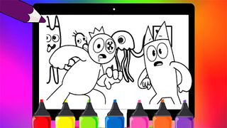 Garten Of Banban 2 Coloring - Screenshot 3