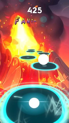 Volcano Eruption Lava Jumper - Screenshot 1